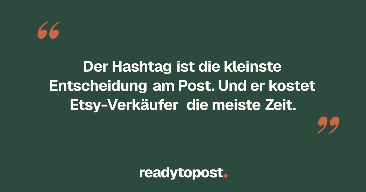 Die besten Instagram-Hashtags für Etsy