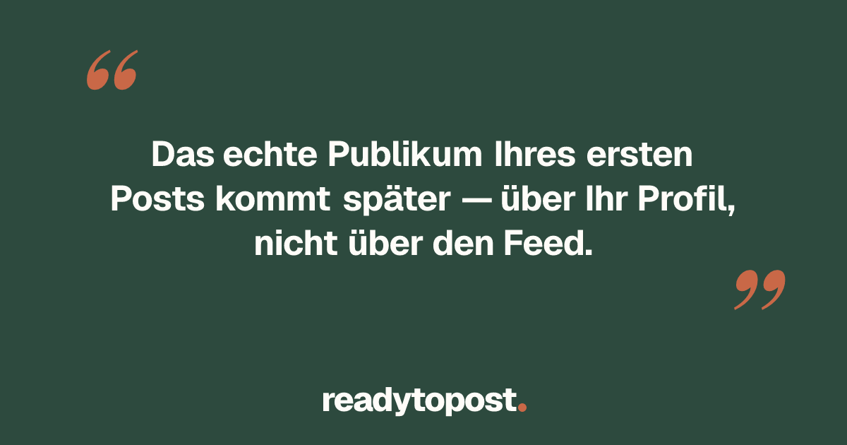 Der erste Instagram-Post für Ihr Unternehmen
