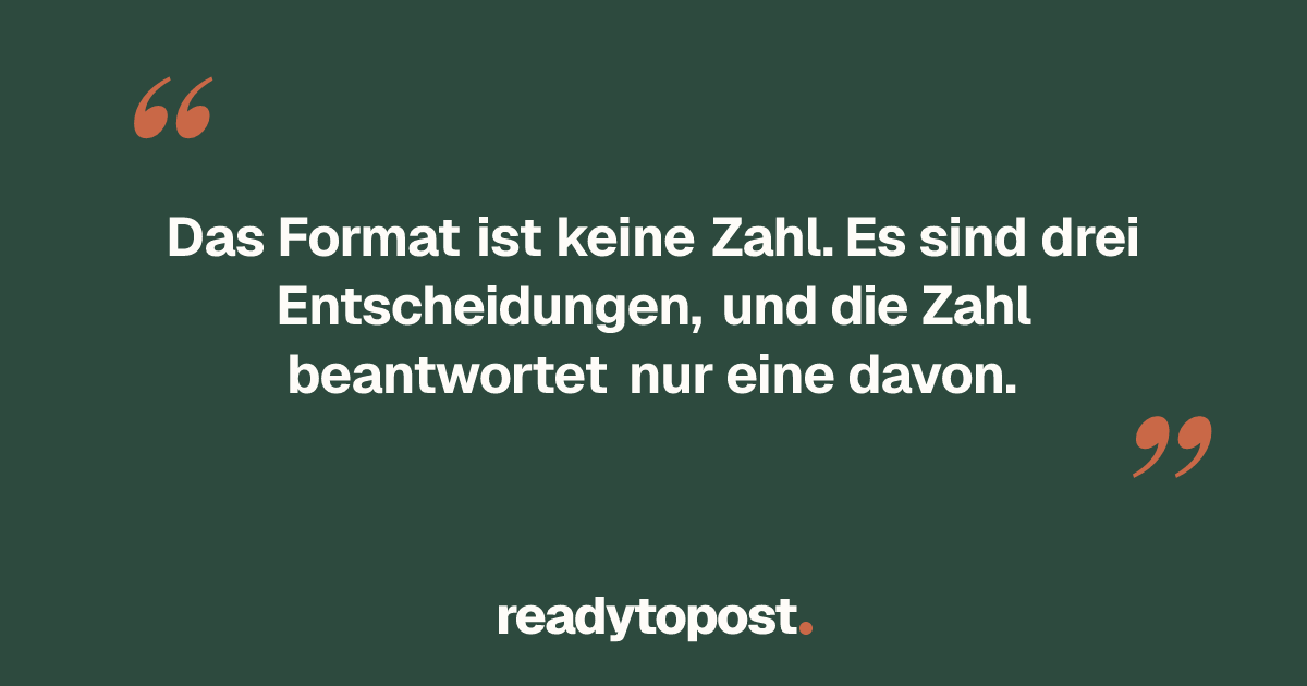 Instagram-Bilder-Format: 1080 × 1350, nicht 1:1