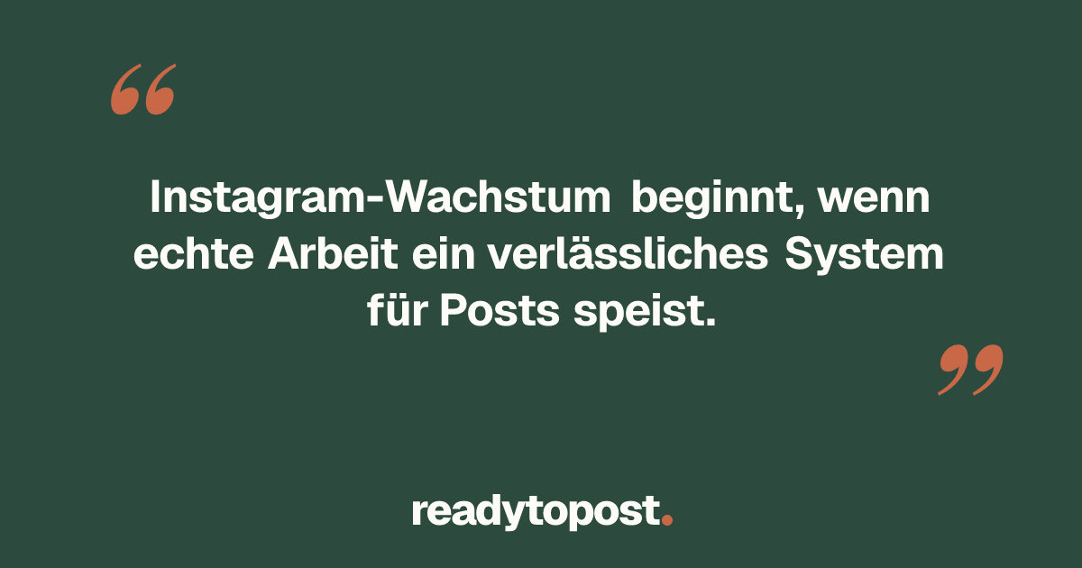 Kleinunternehmen auf Instagram wachsen lassen