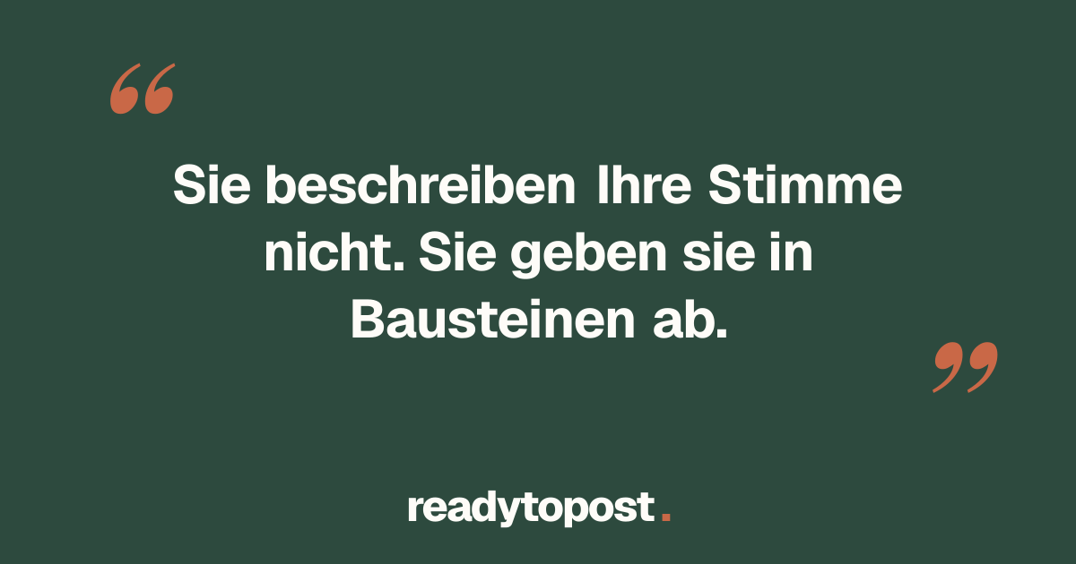 Mit KI arbeiten, ohne generisch zu werden