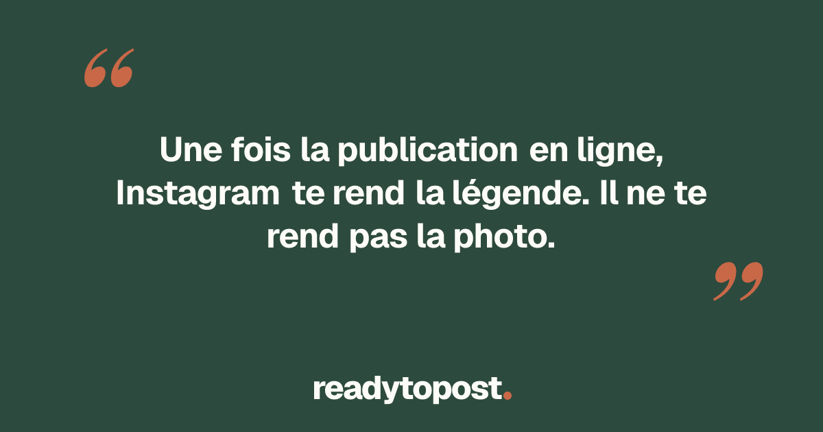 Comment ajouter une publication sur Instagram