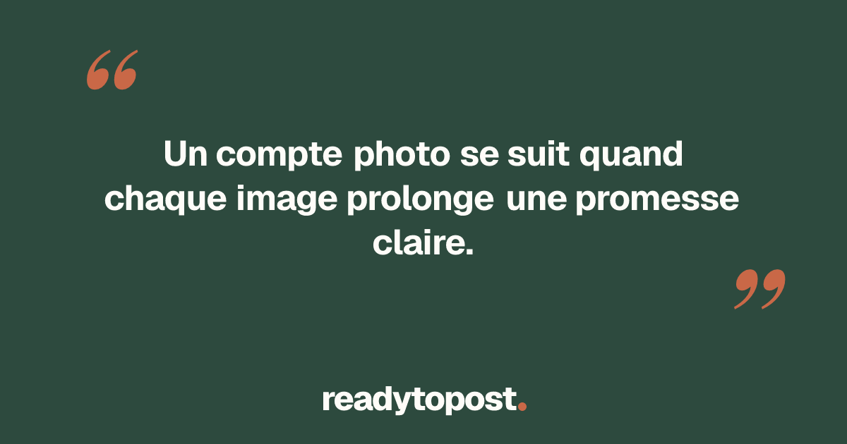 Développer son Instagram de photographe