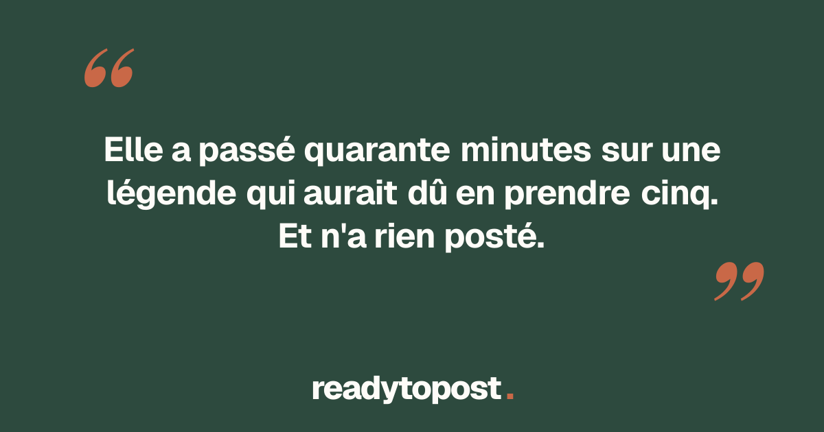 La fleuriste qui avait arrêté de poster
