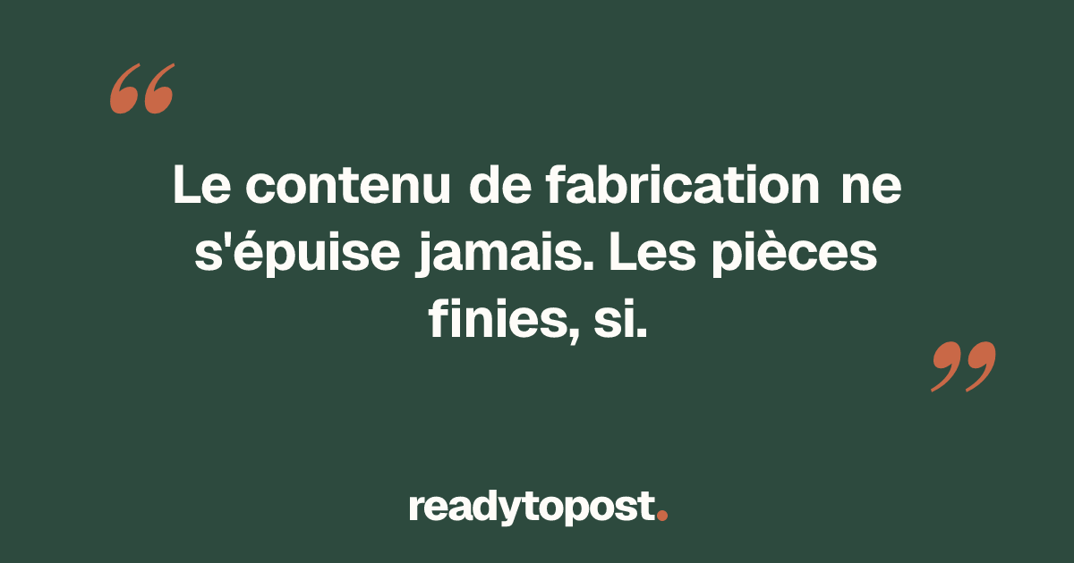 Idées de contenu Instagram pour l'artisanat