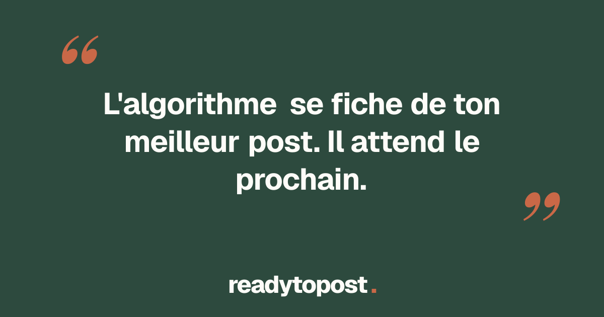 Instagram marche quand tu es là