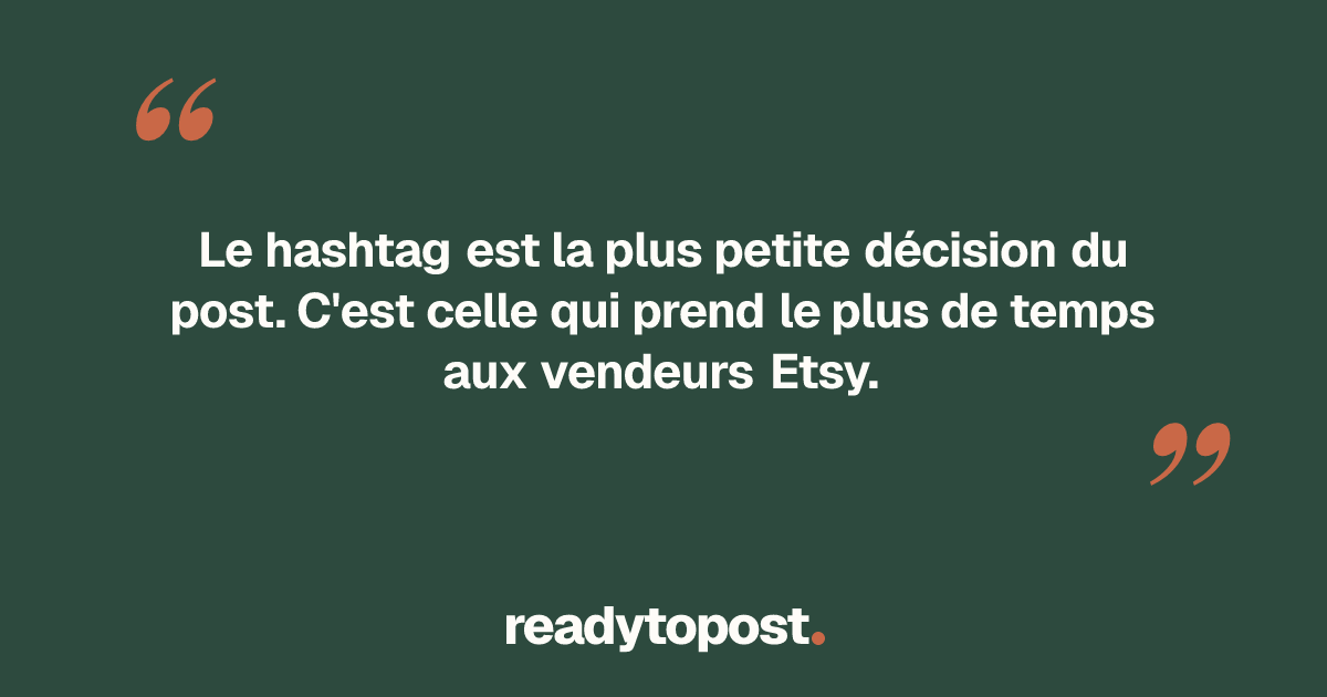 Les meilleurs hashtags Instagram pour Etsy