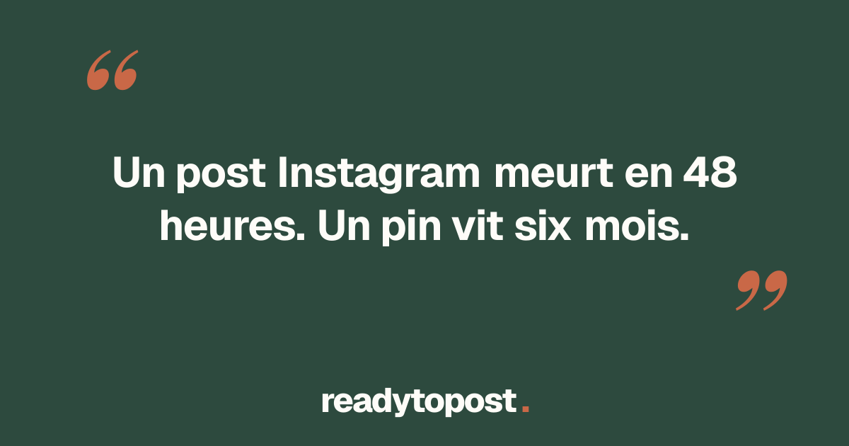Pinterest est un moteur de recherche