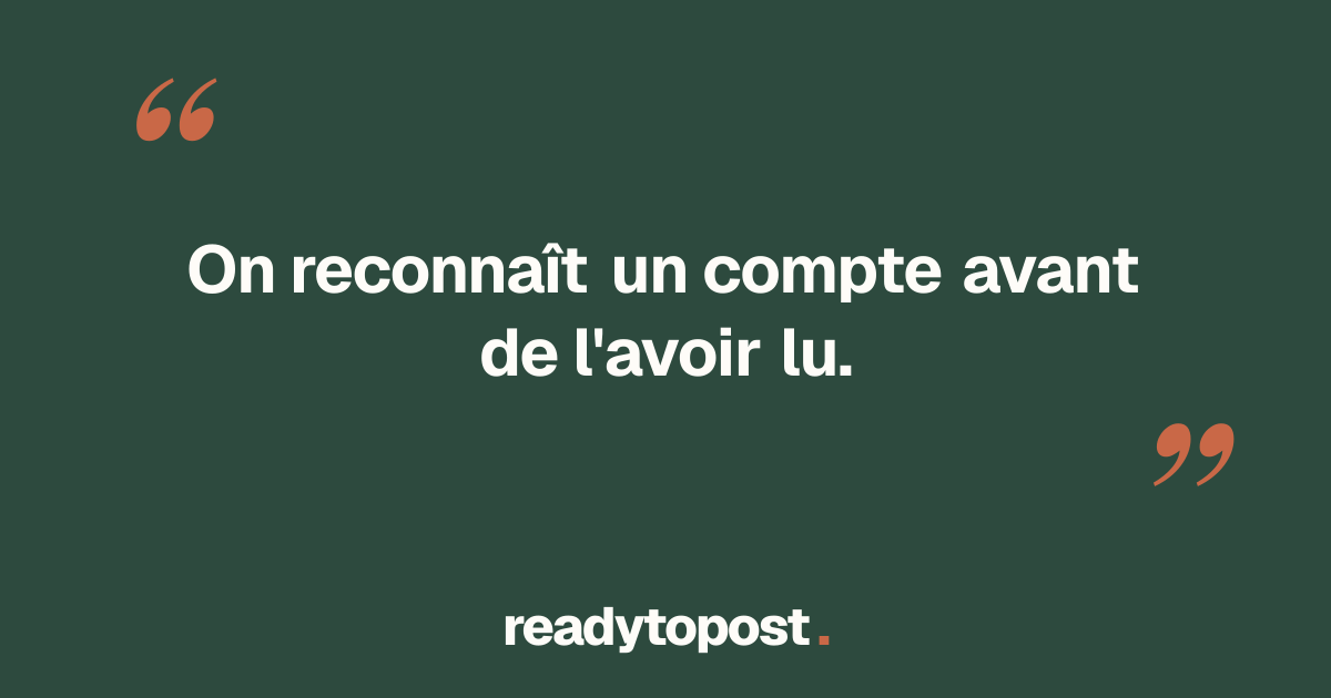 Un style, pas un sujet