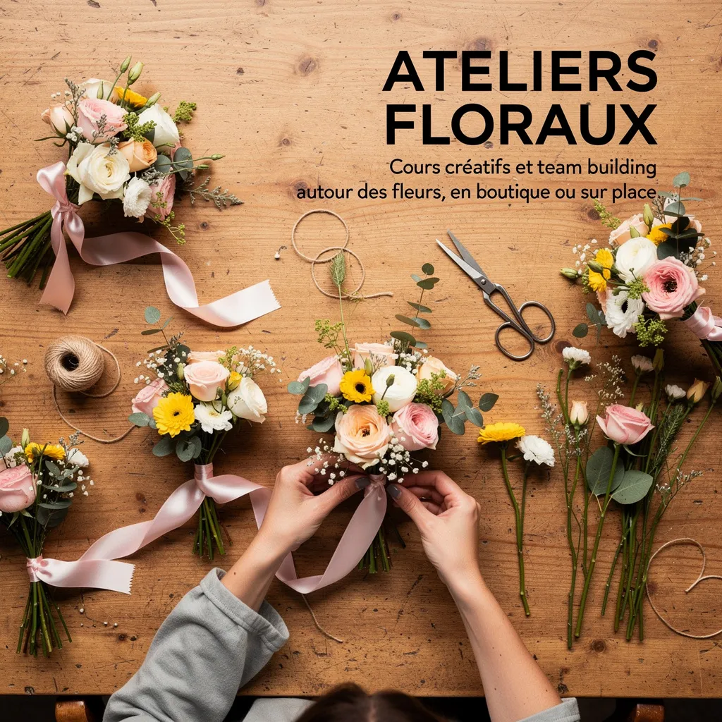 Rejoignez notre atelier floral ce weekend ! Apprenez à créer de superbes arrangements...